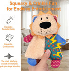 Nyktavos plush lion toy with crinkle paper texture
