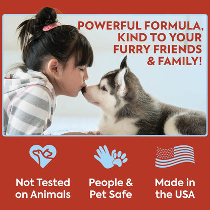 Safe non-staining Out! PetCare spray for dogs and puppies