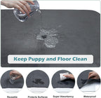 Invenho waterproof whelping mat for dogs on floor