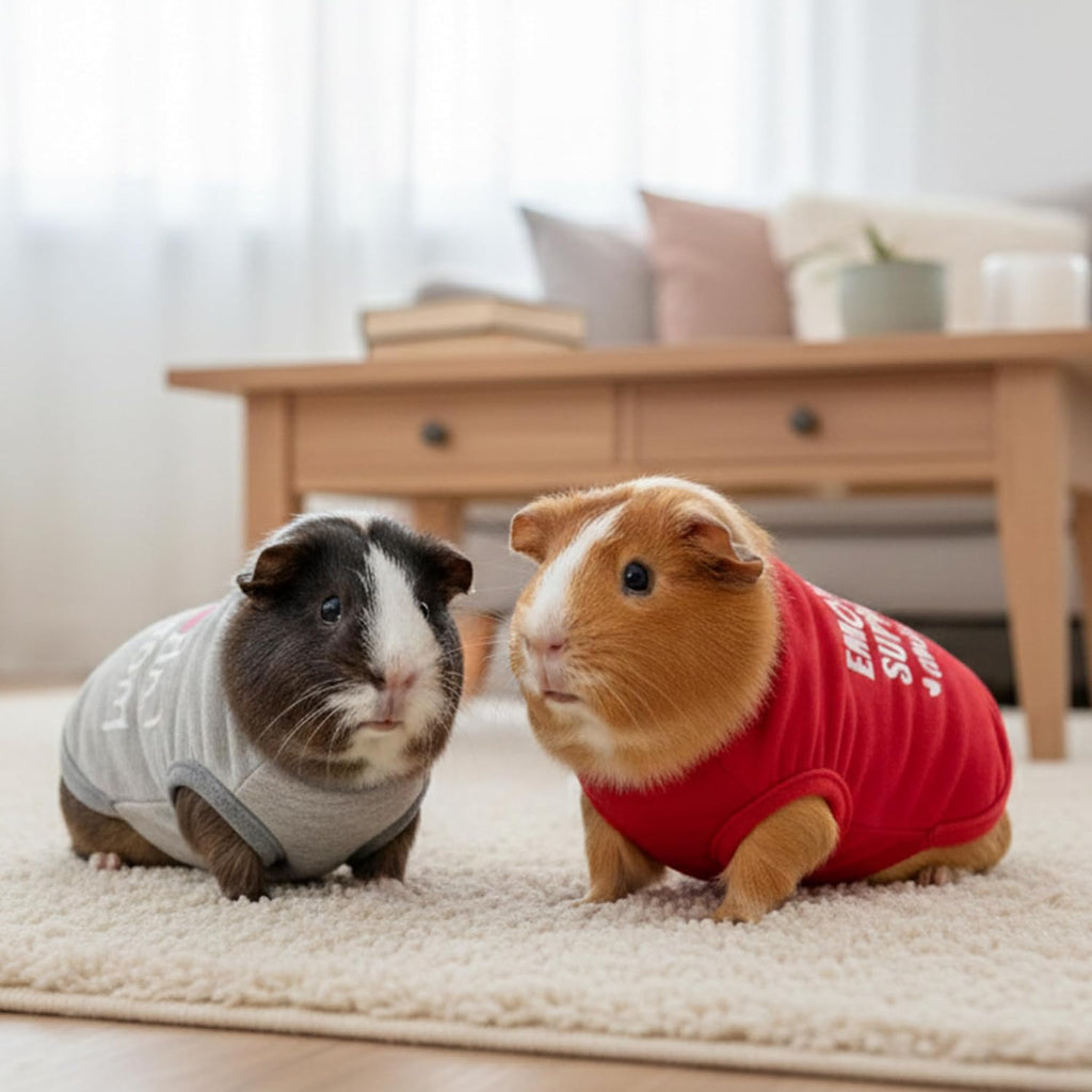 Aluzaemo chinchilla vest pull on clothing option for rodents