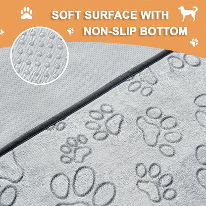 Non-slip bottom texture of reusable puppy pee pad