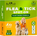 Beloved Pets Flea and Tick Spot On Drops front packaging view showing natural pest protection for dogs and cats.