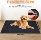 Close up of LynxLink non-slip textured backing for floor protection