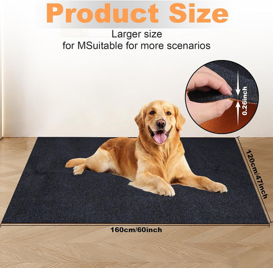 Close up of LynxLink non-slip textured backing for floor protection
