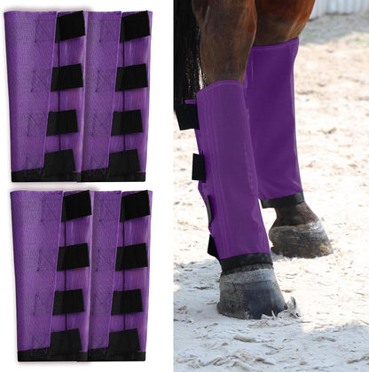 Wizbrio imported equine fly leggings high airflow mesh material packaging