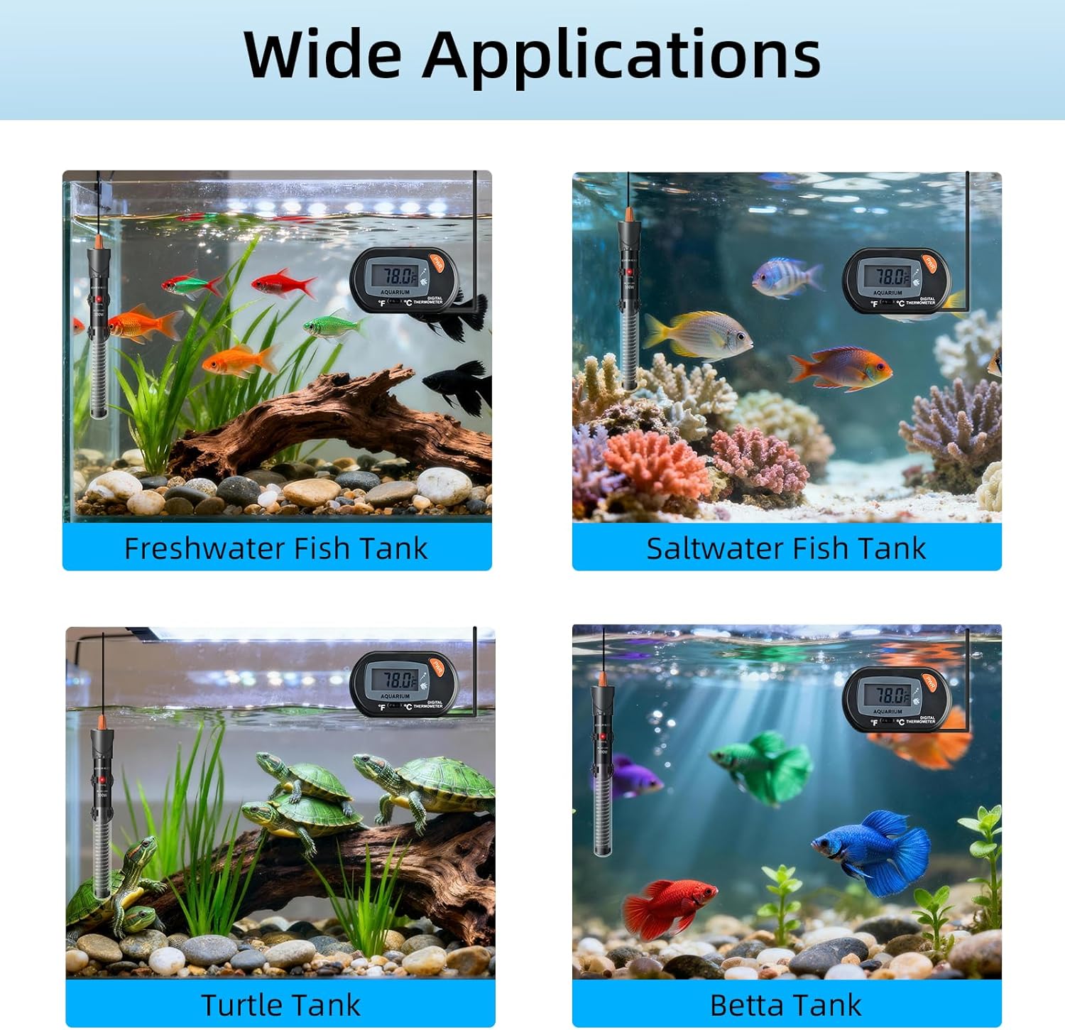 HiTauing heater wattage selection guide