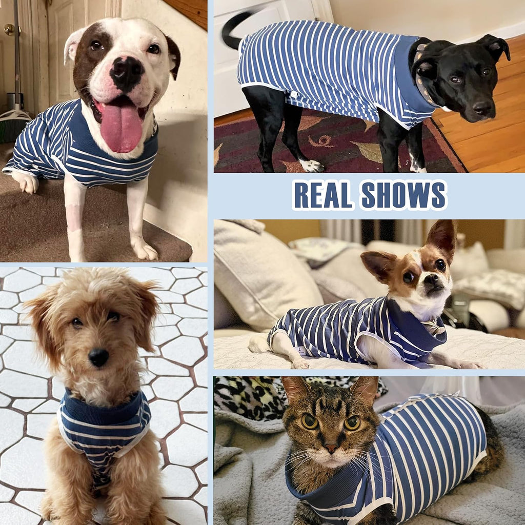 Pelukoa cat recovery vest comfortable e collar alternative side view