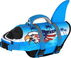 Dogcheer Dog Life Jacket, Cute Shark Dog Life Vest for Swimming Boating with Superior Buoyancy and Rescue Handle, Adjustable Puppy Floating Swim Vest for Small Medium Large Dogs - Pool Blue, XS - Image 11