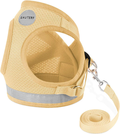 Cat Harnesses and Puppy Harness with Leashes Set, Escape Proof Cat Harness, Adjustable Reflective Soft Mesh Vest Fit Puppy Kitten Rabbit Ferrets's Outdoor Harness - Image 13