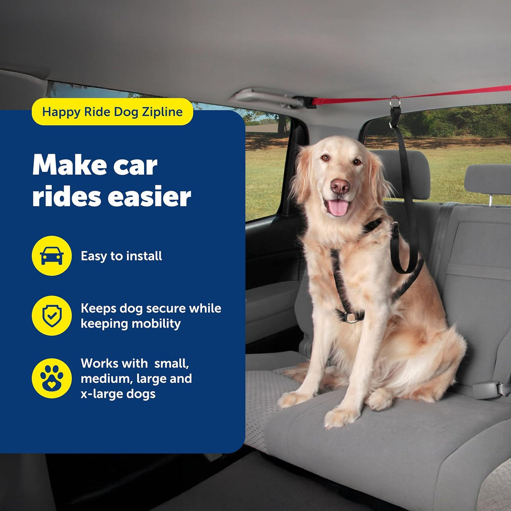 PetSafe vehicle zipline tether mechanism for dog safety