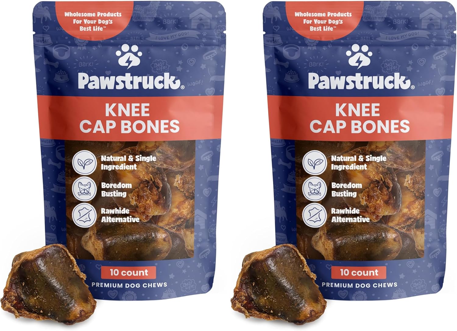 High protein low fat natural dog treat 10 pack