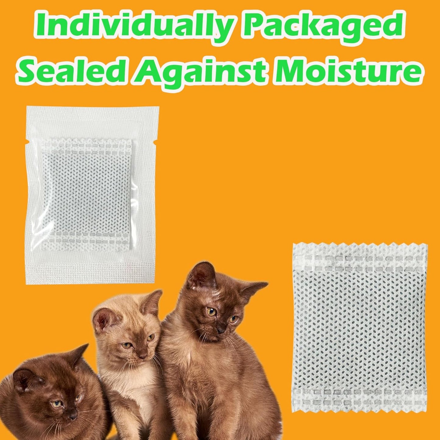 Individually wrapped TeurWone charcoal filters showing thick texture