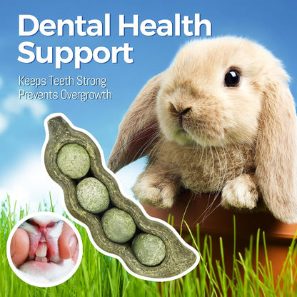 Teewy hamster chew toys packaging showing ingredients like Timothy grass and alfalfa.