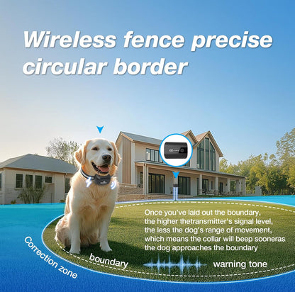In ground electronic pet containment boundary wire roll for yard perimeter installation.