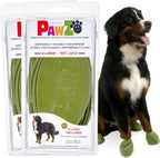 PawZ Rubber Dog Boots for Small Paws - All-Weather Waterproof Dog Shoes, Anti-Slip Traction for Rain, Snow, Mud & Hot Pavement - Pull-On Dog Booties, Black - Small (2"-2.5") - Pack of 24 - Image 11