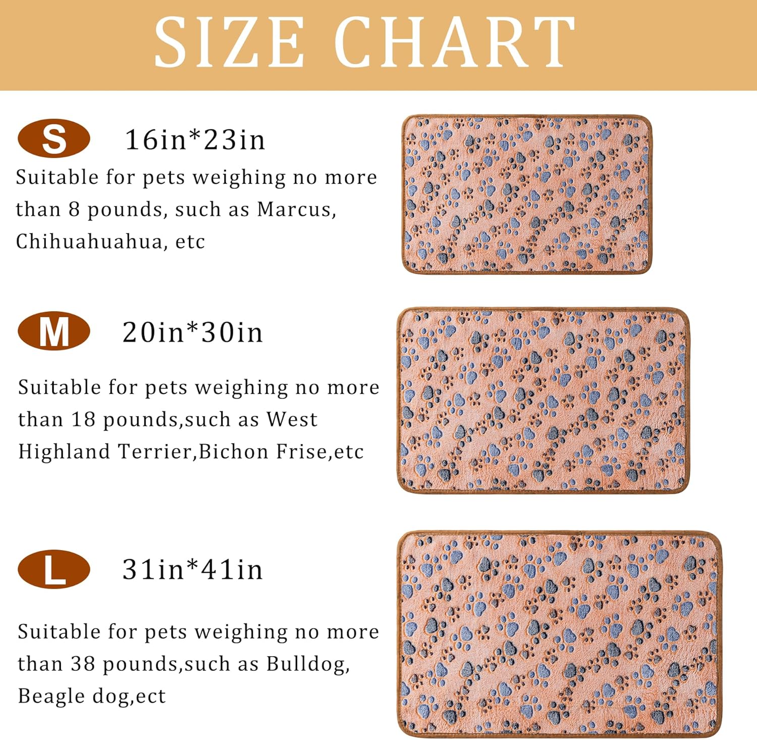 Soft fleece pet blanket set for small dogs and cats covering a couch