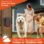 Pexter outdoor pet waste storage container close up matte black finish