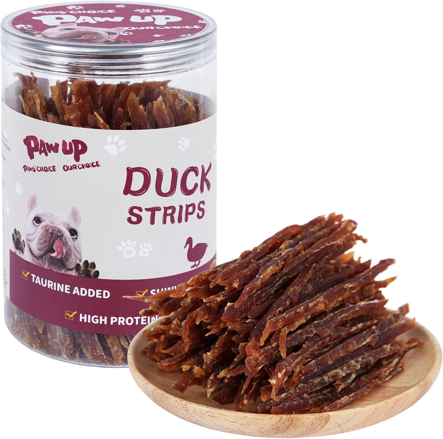 PAWUP Chicken Jerky Strips Dog Treats, Low Fat High Protein, Natural Chicken Dog Jerky, Training Treats for Small & Medium Dogs, 12.5 oz - Image 11