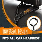Adjustable nylon dog seat belt for vehicles