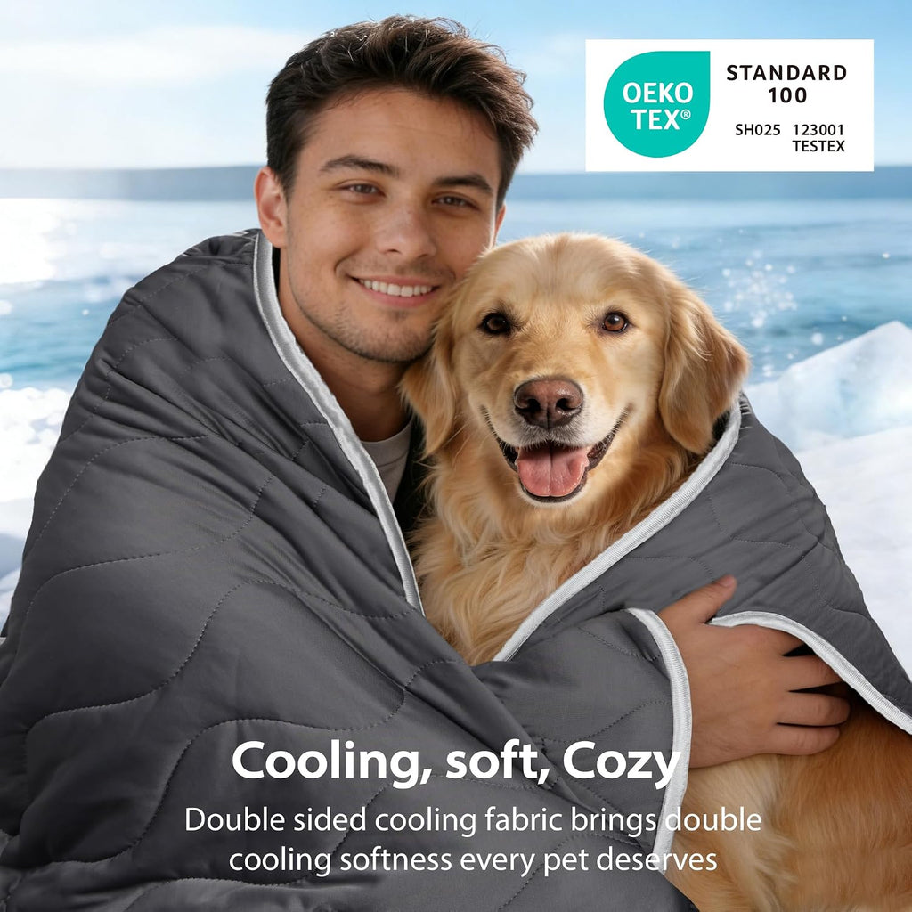 ZAKAPAWS breathable cat cooling mat anti slip backing demonstration