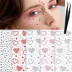 YGDZ face gems 5 sheets set front view