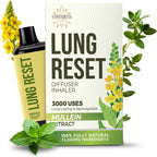 CONVERTTA Lung Detox Rechargeable Mullein Diffuser Pen front view herbal inhaler