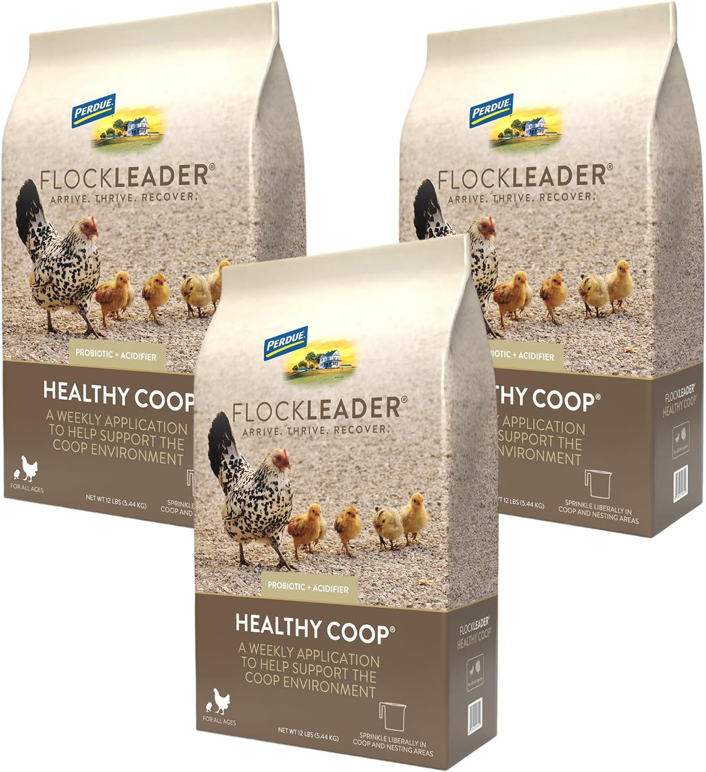 FlockLeader Healthy Coop litter additive container
