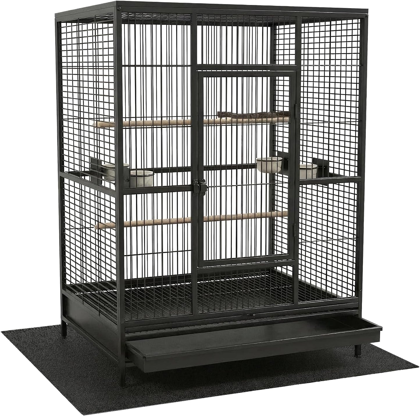 Wiojtry XX-Large pet mat in a home setting
