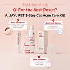 JAYU PET Black Seed Brush - Cat Grooming Brush for Chin Acne & Blackhead Exfoliation, Double-sided (1PCS) - Image 9