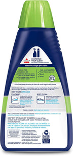 Bissell seventy-four R seven concentrated liquid spot cleaner bottle showing the non-toxic label.