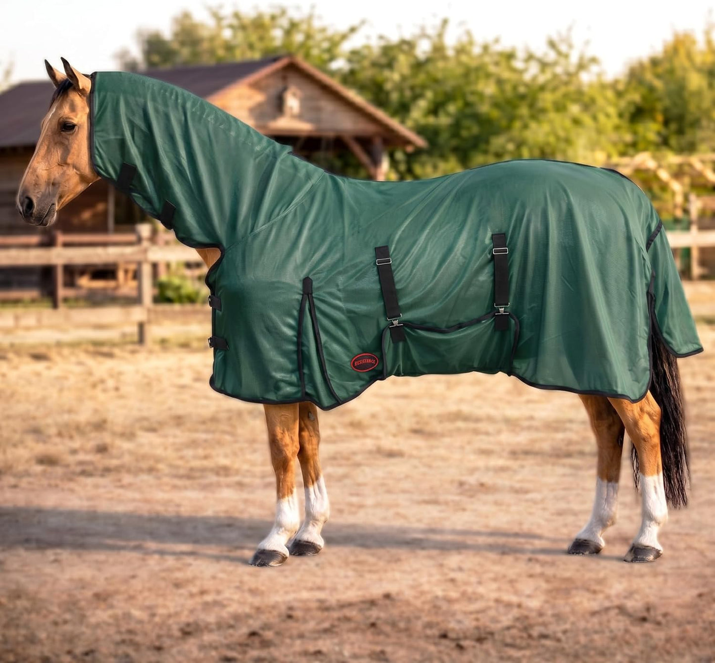 Full body coverage perspective of RESISTANCE premium insect defense sheet