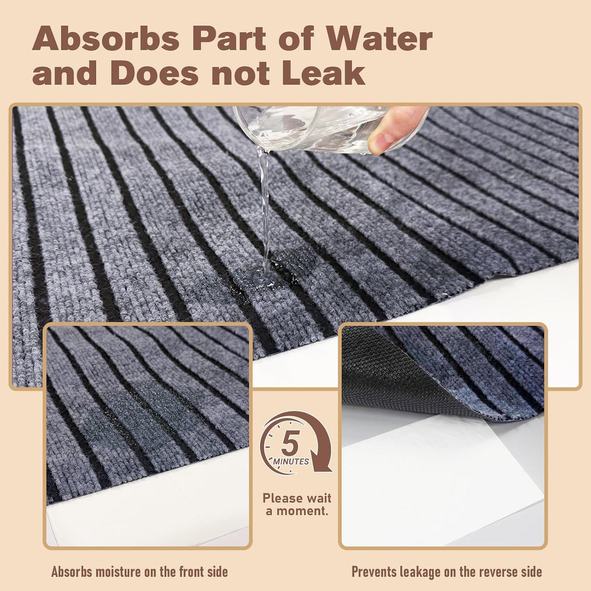 Pet resting comfortably on Bhyhok floor protector mat