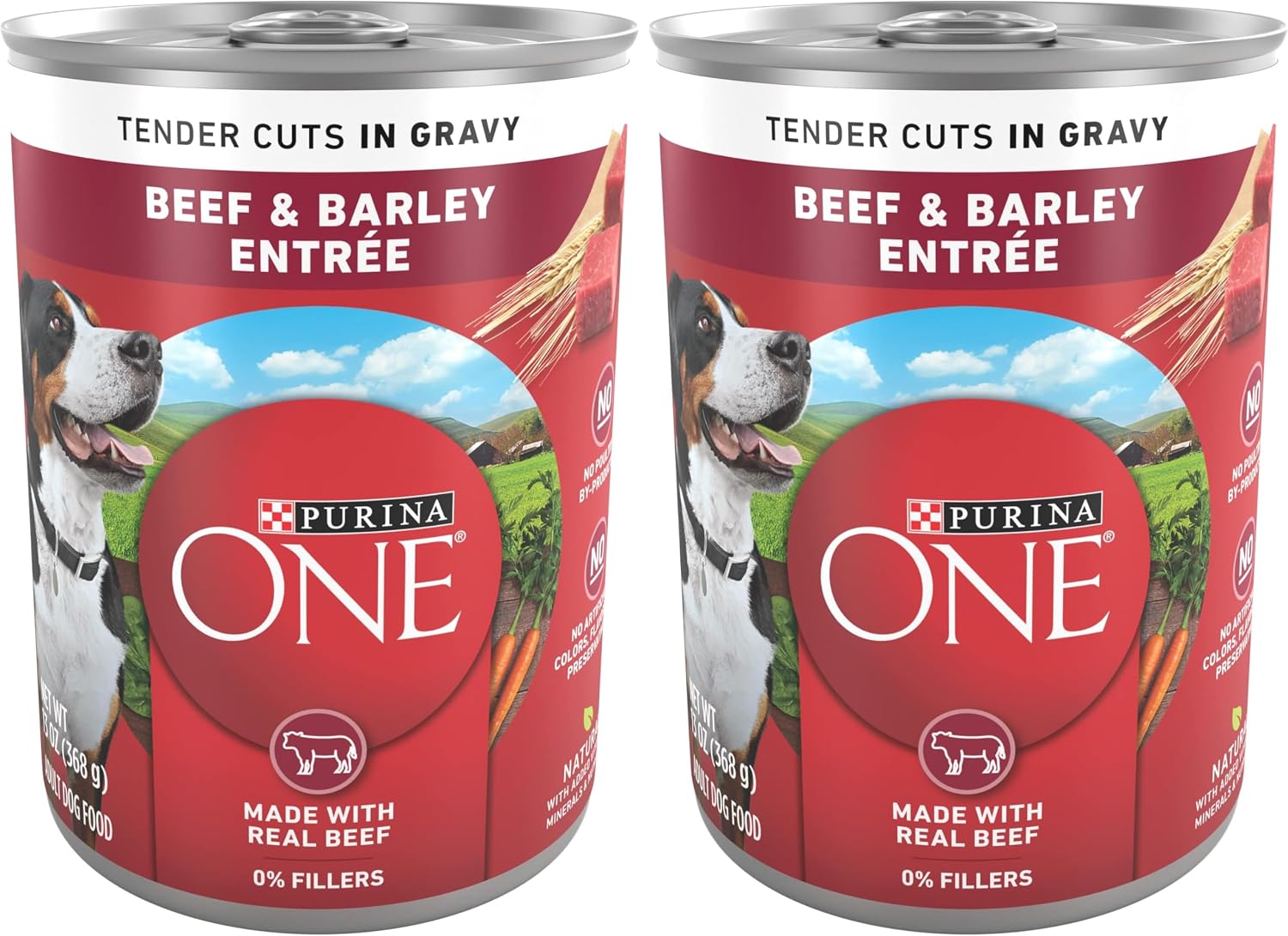 Purina ONE Natural Wet Dog Food Gravy, Tender Cuts in Gravy Beef and Barley Entre - 13 Ounce (Pack of 12) - Image 12