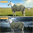 Close up of Kistrba blanket waterproof exterior fabric