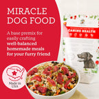 Dr. Harvey's base mix packaging showing human grade ingredients label