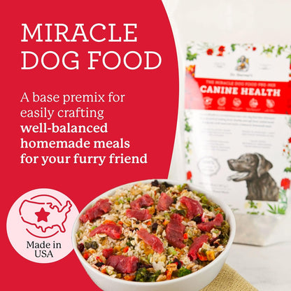 Dr. Harvey's base mix packaging showing human grade ingredients label