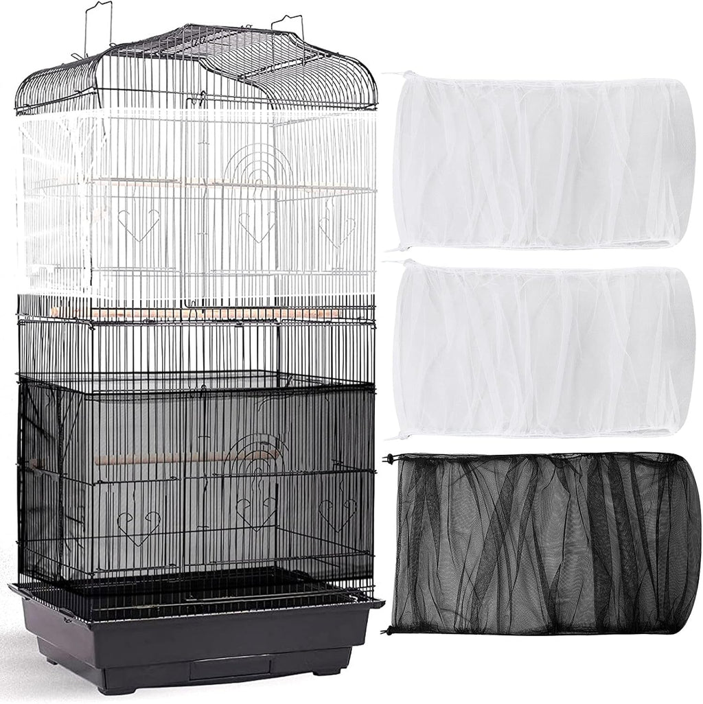 Shappy Large Adjustable Bird Cage Cover 3 Piece Set front view