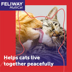 FELIWAY MultiCat forty eight milliliter refill bottle showing the liquid level and screw top mechanism.