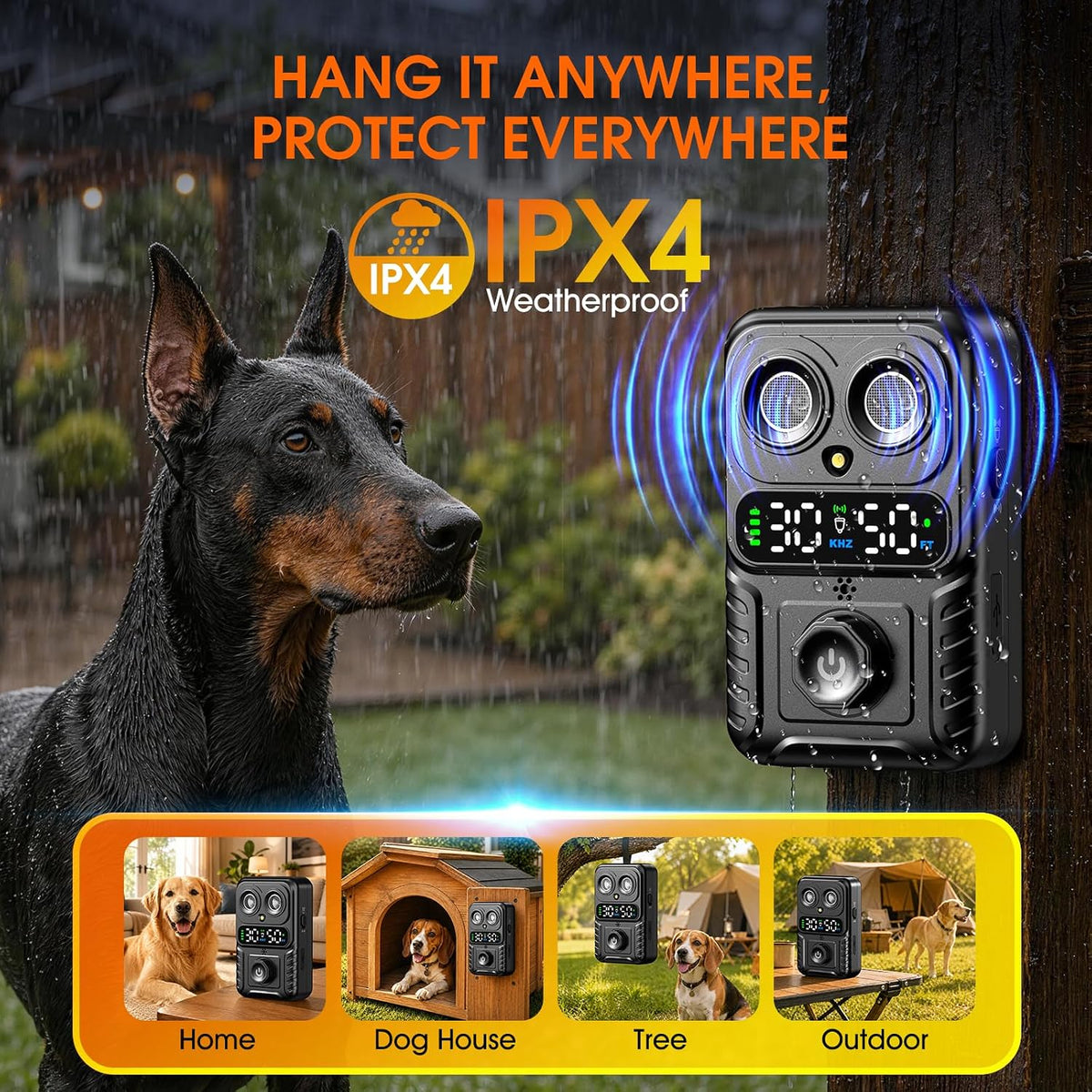 Close up of CdFXor dog training device control panel