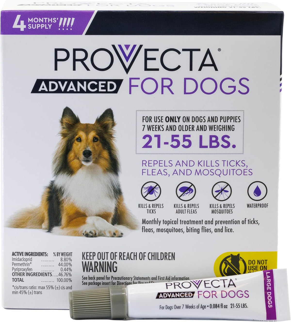 Waterproof topical spot on drops for dogs twenty one to fifty five pounds application guide
