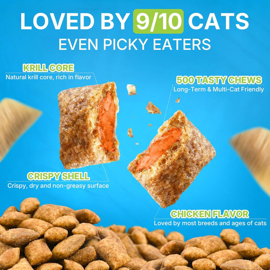 Daily skin and coat supplement for cats to stop paw licking.