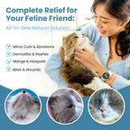 Non toxic feline anti itch moisturizing lotion for dry skin care