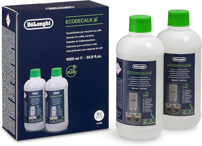 De'Longhi EcoDecalk Descaler, Eco-Friendly Universal Descaling Solution for Coffee & Espresso Machines, 2-Pack (1 use per pack) - Image 7