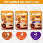 Delectables 12 count cat treat box and individual pouches