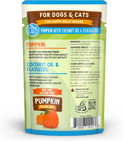 Weruva pet digestive health supplement packaging