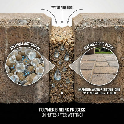 Close up of Rhino Power Bond Plus joint filling application