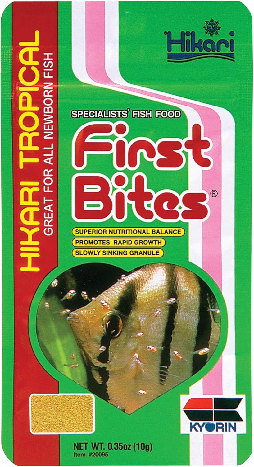 Hikari Tropical First Bites fish food front packaging view
