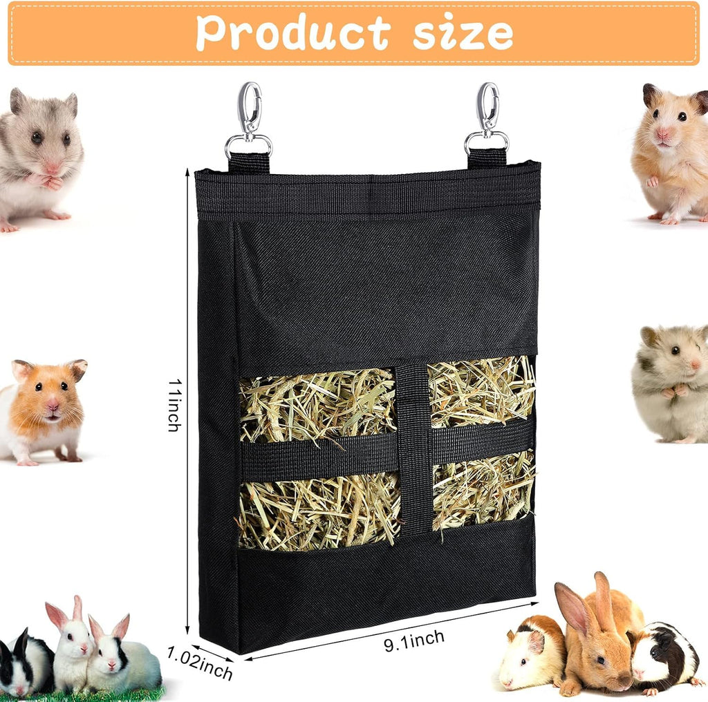 Frienda hanging hay feeder with dual windows