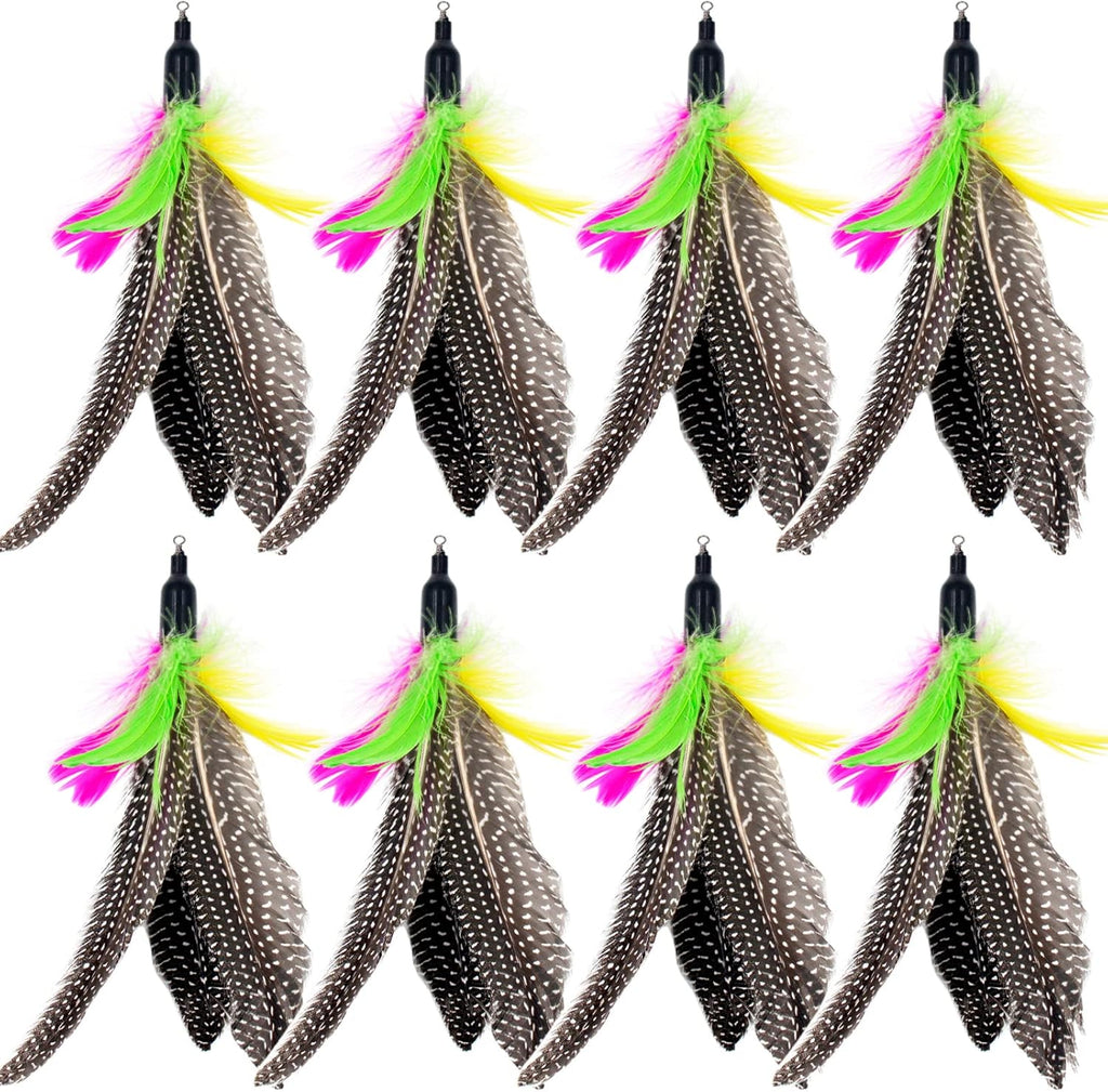 TIENAILING brand natural bird feathers pack for cat exercise and training