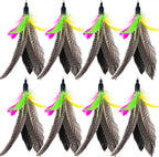 TIENAILING brand natural bird feathers pack for cat exercise and training